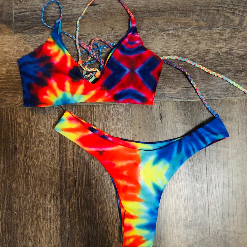 👙ZAFUL TIE DYE BIKINI SET👙